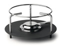 Stöckli Fondue-Rechaud Aragon Large Schwarz/Silber