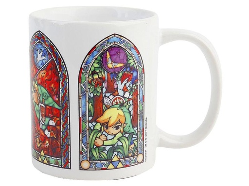 [90032323 907941] Pyramid Kaffeetasse Legend of Zelda Stained Glass