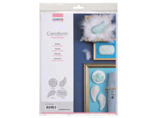 [90032349 628054] Glorex Giessform Engelsflügel