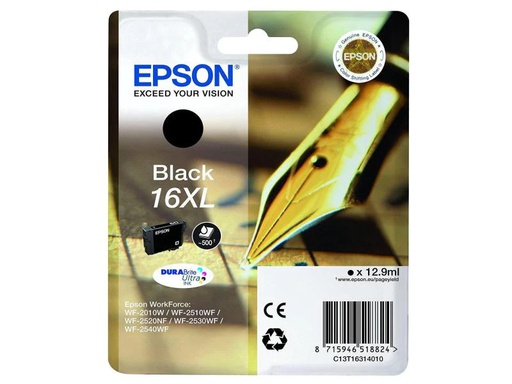 [90003217 629845] Epson Tinte T16314012 Black