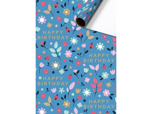 [90206931 1290565] Stewo Geschenkpapier Benice 80 g/m², Mehrfarbig, 70 cm x 2 m