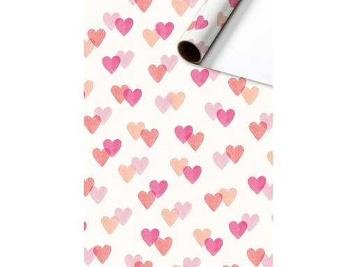 [90207141 1290562] Stewo Geschenkpapier Laila 80 g/m², Rosa, 70 cm x 2 m