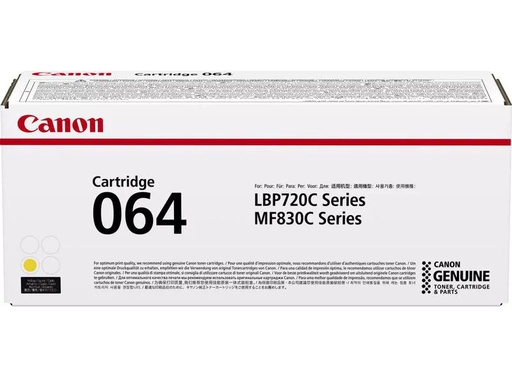 [90207159 1305513] Canon Toner 064 / 4931C001 Yellow