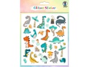 URSUS Motivsticker Glitter Fun Dinos 4 Blatt, 138 Sticker