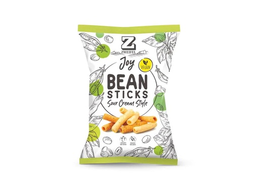 [90207429 1304571] Zweifel Joy Bean Sticks Sour Cream 80 g