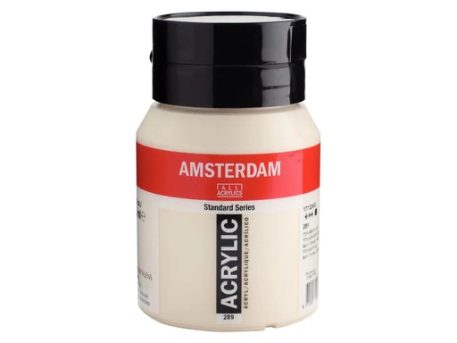 [90032459 995943] Amsterdam Acrylfarbe Standard 289 Titanbuff deckend, 500 ml