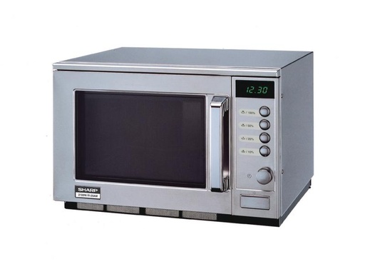 [90032461 837255] Sharp Mikrowelle R25AM Silber