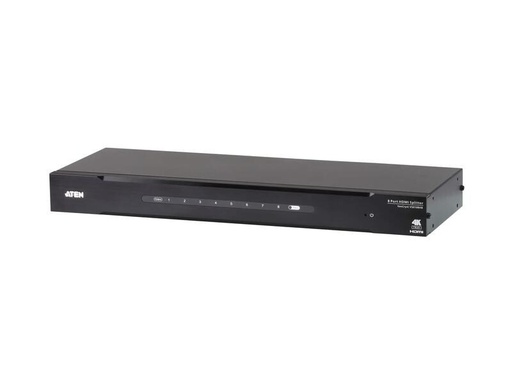 [90207524 1291368] Aten 8-Port Signalsplitter VS0108HB True 4K HDMI