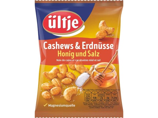 [90207626 1304631] Ültje Apéro Cashews &amp; Erdnüsse mit Honig und Salz 200 g