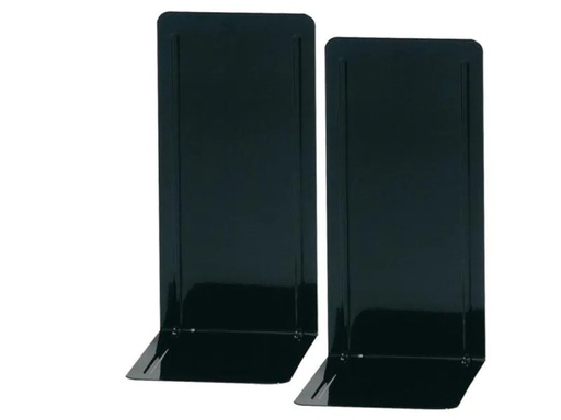 [90032518 609164] Maul Buchstützen-Set Grösse S Schwarz, Metall