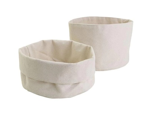 [90207876 1272027] Creativ Company Stoffbeutel Baumwolle, 10 Stück, Weiss