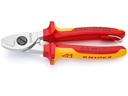 Knipex Kabelschere 165 mm 1000 V, mit Öse
