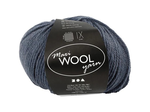 [90032627 1095763] Creativ Company Wolle 100 g Blau
