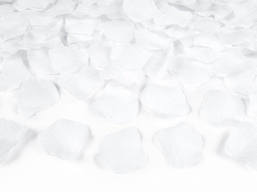 [90208040 1279974] Partydeco Streudeko Rosen 500 Stück, Weiss