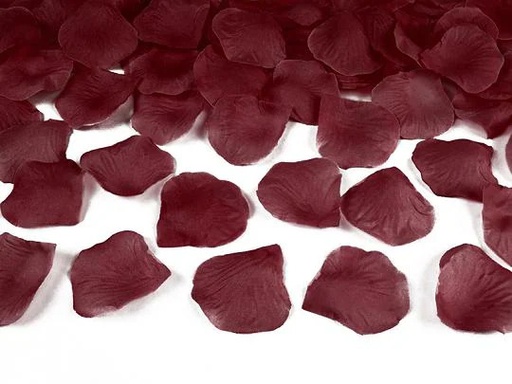 [90208087 1279975] Partydeco Streudeko Rosen 500 Stück, Dunkelrot