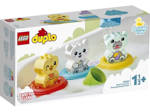 [90208112 1274145] LEGO® DUPLO® Badewannenspass: Schwimmender Tierzug 10965
