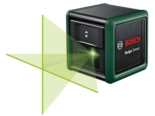 [90208311 1309065] Bosch Kreuzlinien-Laser Quigo Green 12 m