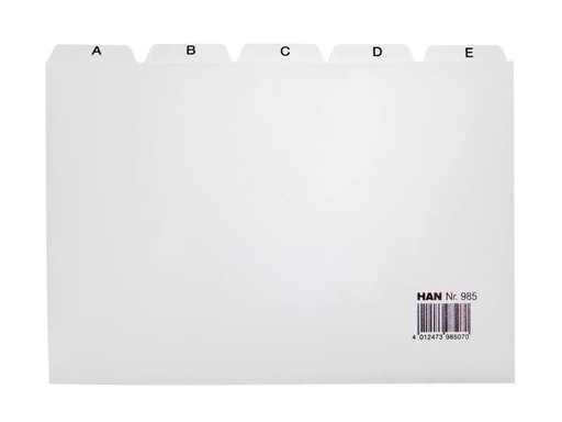 [90208383 1299509] HAN Register A-Z, A5 quer