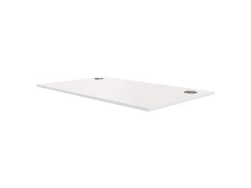 [90208572 1295357] Fellowes Tischplatte Levado 120 x 80 cm, Weiss