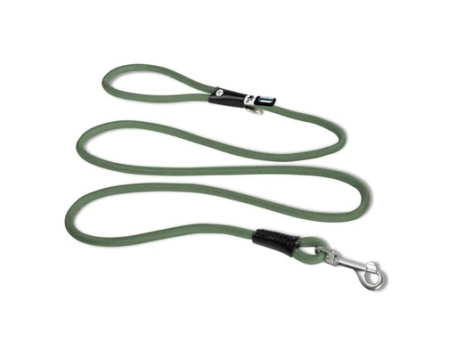 [90208580 1268454] curli Hundeleine Stretch Comfort Moss ø 8 mm / 1.8 m