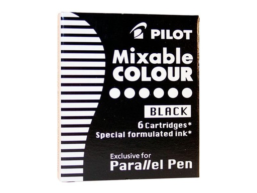 [90208792 1306254] Pilot Tintenpatrone Parallel Pen Schwarz