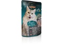 Leonardo Cat Food Nassfutter Fisch & Shrimps, 85 g