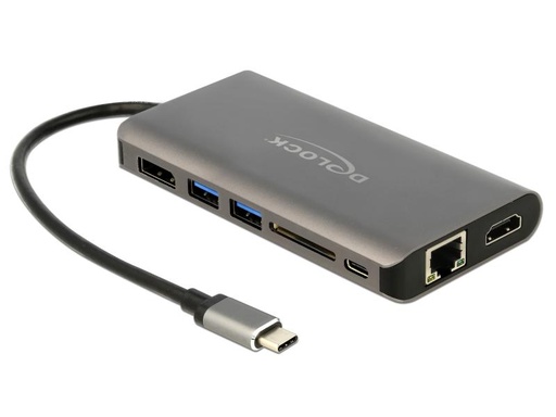 [90032969 952055] Delock Dockingstation USB 3.1 Typ-C HDMI/DP/USB 3.0/SD/LAN/PD 3.0