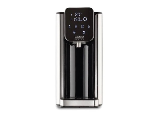 [90209201 1308415] Caso Turbo Heisswasserspender HW660 2.7 l, Hellgrau/Schwarz