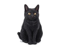 Vivid Arts Dekofigur Katze Schwarz