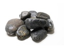 Ambiance Dekosteine 4-6 cm, Glitter Schwarz