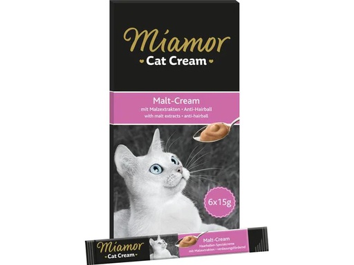 [90209520 1305057] Miamor Katzen-Snack Malt Cream, 6 x 15 g
