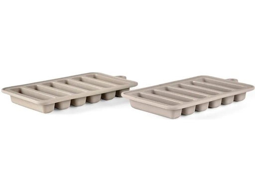 [90209563 1306869] Bitz Eiswürfelform Stab 2 Stück, Beige
