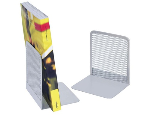 [90033052 1022706] WEDO Buchstützen-Set Office Silber, 2 Stück