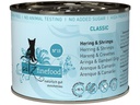 catz finefood Nassfutter No.13 Hering & Schrimps, 200 g