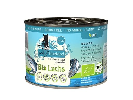 [90209725 1293252] catz finefood Nassfutter Bio No.513 Lachs, 200 g