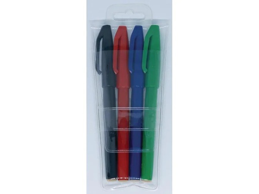 [90033147 53914] pentel Filzstift Einweg 4er Set