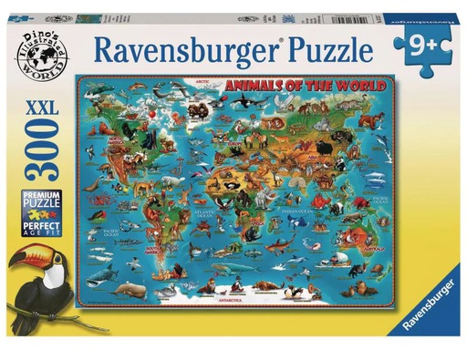 [90033150 881887] Ravensburger Puzzle Tiere rund um die Welt