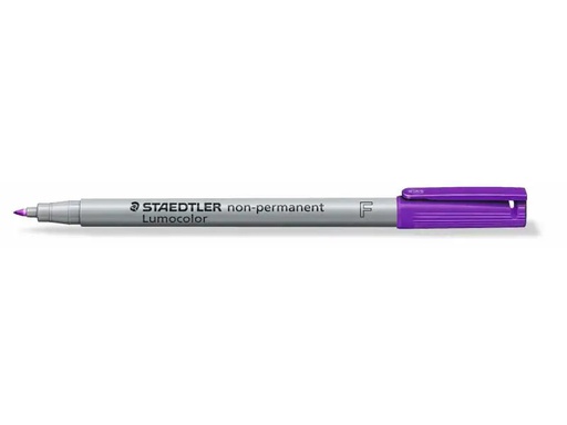 [90033175 914762] Staedtler Folienstift Lumocolor 316 F Violett, wasserlöslich
