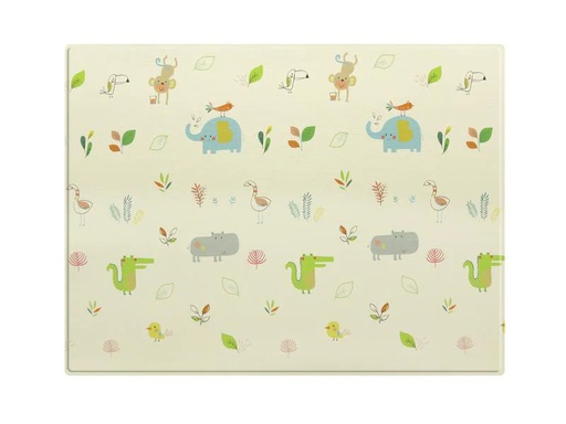[90210096 1283352] BABY CARE Spielmatte Jungle Friends 185 x 125 cm