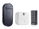 Yale Linus Smart Lock, Schwarz EU, inkl. Bridge, Keypad