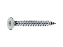 Krafter Spanplattenschrauben Senkkopf 3 x 30 mm Stahl, 20 Stück