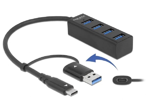 [90210237 1302683] Delock USB-Hub 3.0 Typ-C