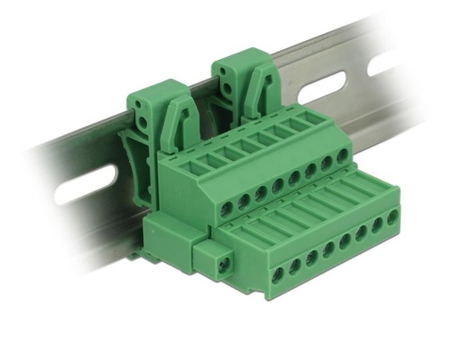 [90033217 860502] Delock Hutschiene/DIN Rail Terminalblock 8Pin