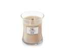 Woodwick Duftkerze White Honey Medium Jar