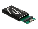 Delock Externes Gehäuse SuperSpeed USB für mSATA