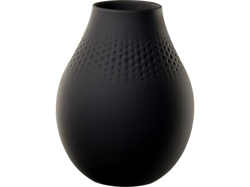 [90033327 929464] Villeroy &amp; Boch Vase Collier Perle No. 2, Schwarz