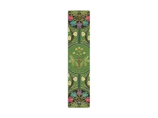 [90211035 1294956] Paperblanks Lesezeichen Blühende Poesie Grün