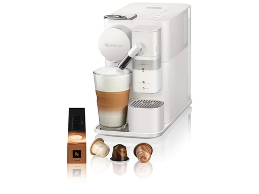 [90033366 1195266] De'Longhi Kaffeemaschine Nespresso New Lattissima One EN510.W Weiss