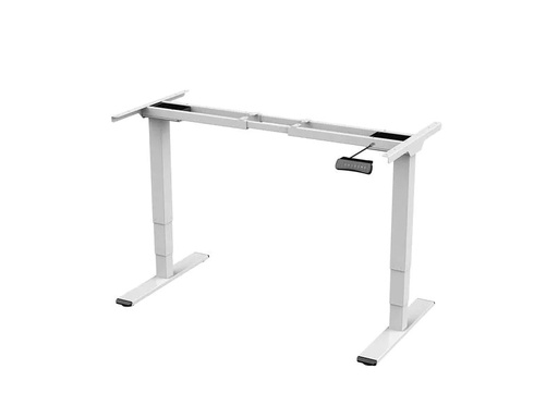 [90211122 1311167] Contini Steh- &amp; Sitzgestell RAL 9016 1100 - 1700 mm ohne Platte