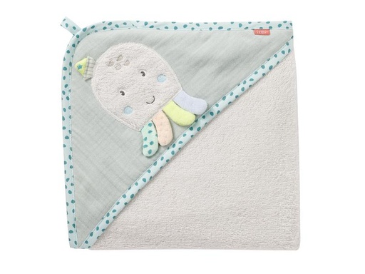 [90211334 1280443] fehn Baby-Kapuzentuch Oktopus